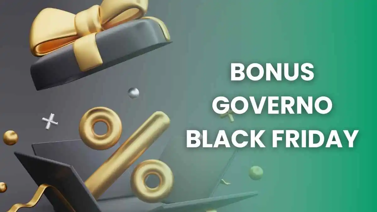 Bonus governo black friday