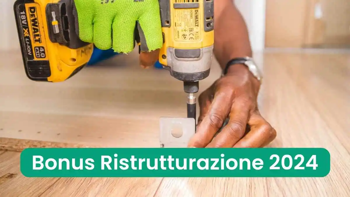 Bonus ristrutturazione 2024